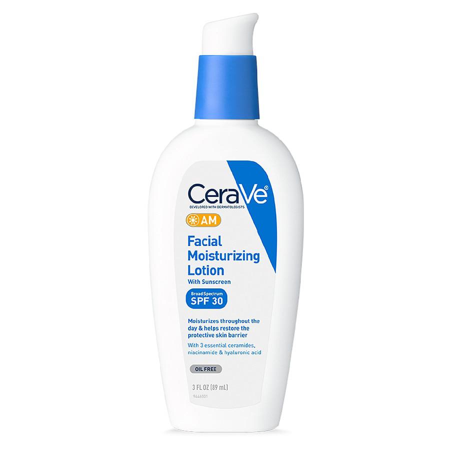 CeraVe | AM Face Moisturizer SPF 30, Oil-Free Face Cream with Sunscreen 119.68元 商品图片