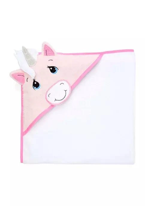 商品Precious Moments|Moments Baby Girls Unicorn Hooded Bath Towel,价格¥193,第1张图片