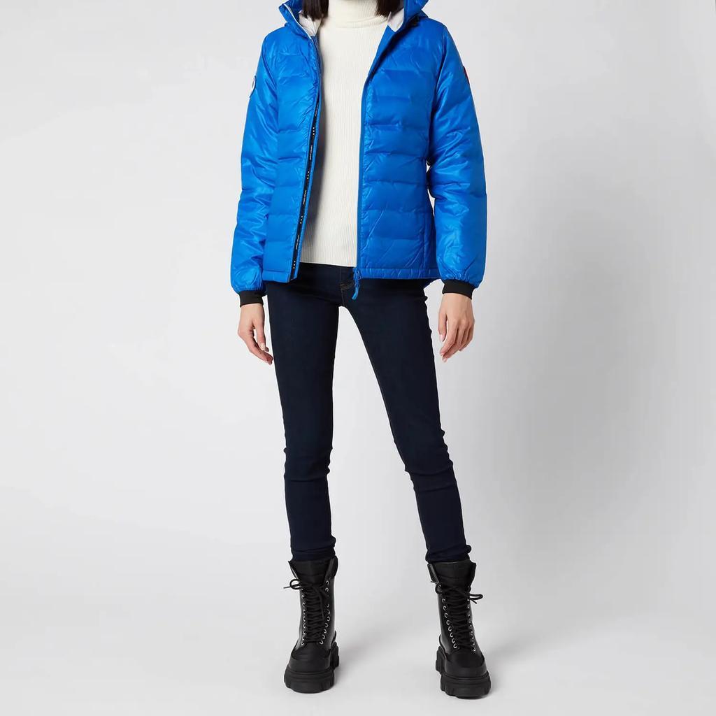 商品Canada Goose|Canada Goose Women's Pbi Camp Down Hoody - PBI Blue,价格¥4470,第5张图片详细描述