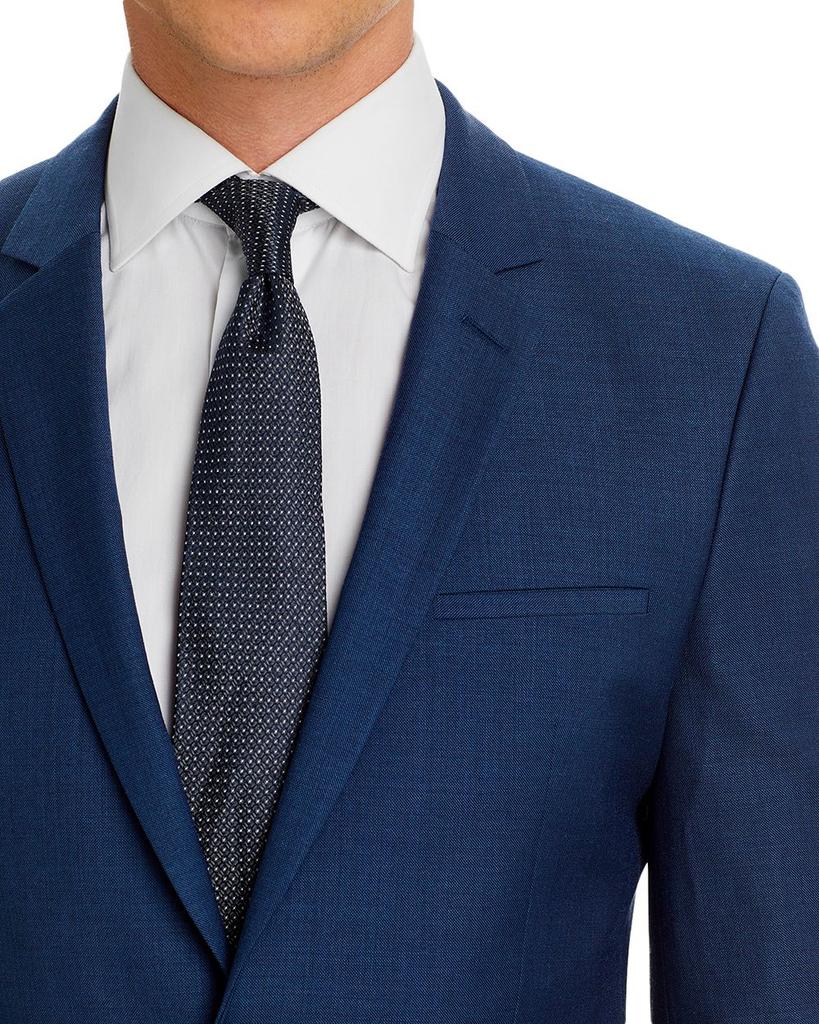 Arti Blue Sharkskin Extra Slim Fit Suit Jacket商品第4张图片规格展示