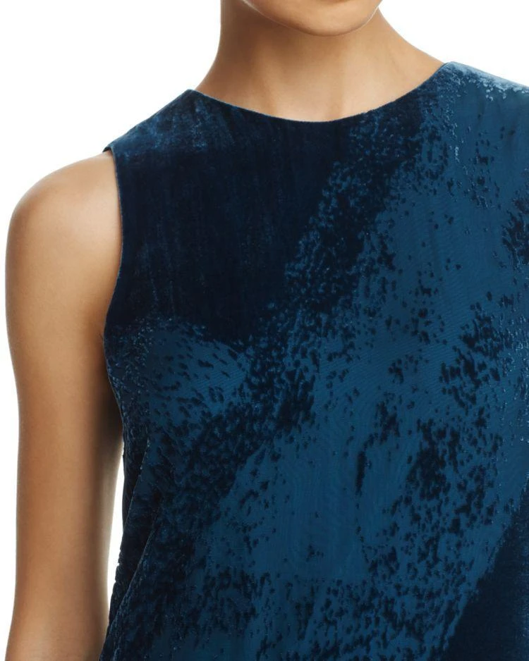 商品Donna Karan|Sleeveless Burnout-Velvet Dress,价格¥1585,第3张图片详细描述