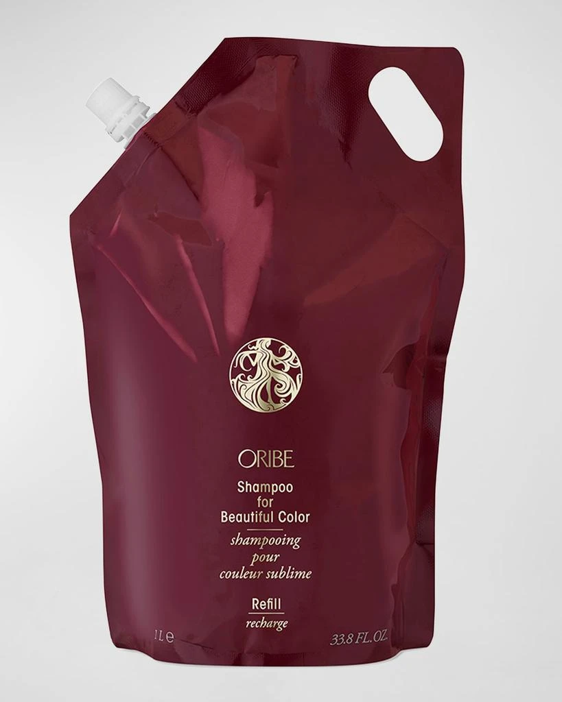 商品Oribe|33.8 oz. Shampoo For Beautiful Color Refill Pouch,价格¥1090,第1张图片