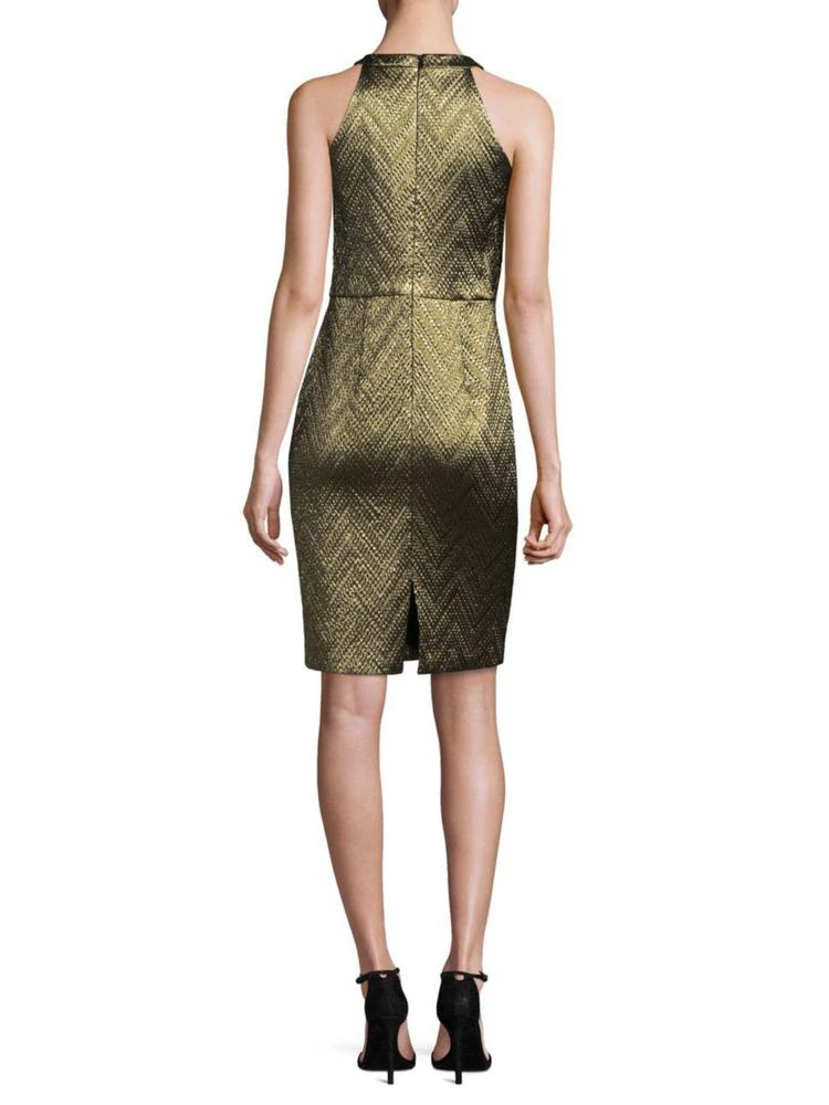 商品Trina Turk|Mackie Metallic Jacquard Dress,价格¥2436,第2张图片详细描述