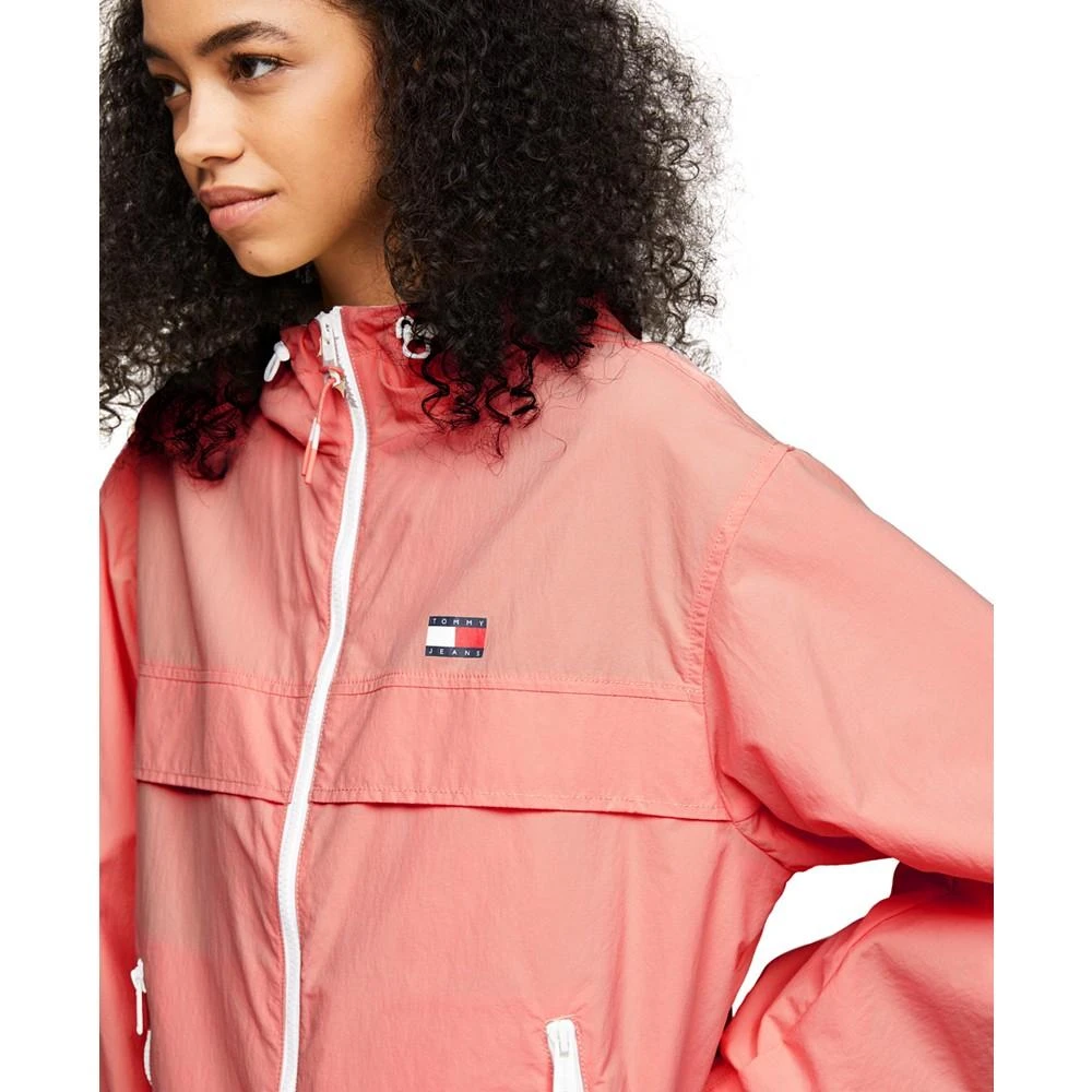 商品Tommy Jeans|Women's Chicago Windbreaker Jacket,价格¥361,第3张图片详细描述