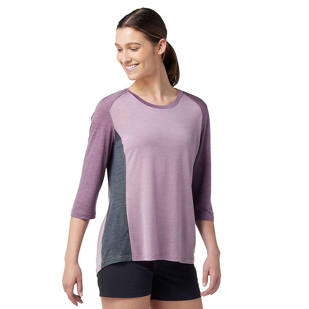 Women's Merino Sport 120 Mountain Bike 3/4 Sleeve Tee商品第4张图片规格展示