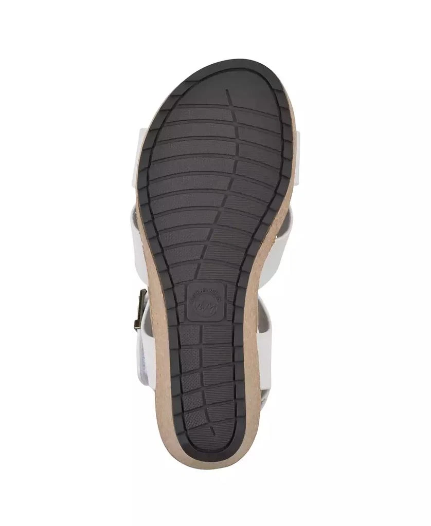 商品White Mountain|Women's Prezo Footbed Wedge Sandals,价格¥236,第5张图片详细描述