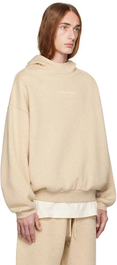 商品Essentials|Beige Bonded Hoodie,价格¥301,第2张图片详细描述