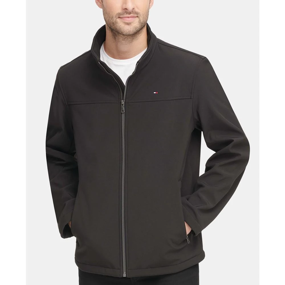 Tommy Hilfiger Men's Soft-Shell Classic Zip-Front Jacket 3