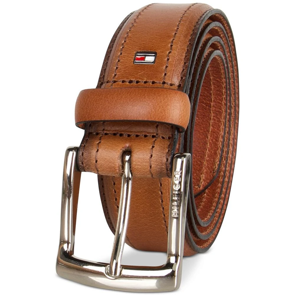 商品Tommy Hilfiger|Men’s Stitched Classic Dress Casual Belt,价格¥386,第2张图片详细描述