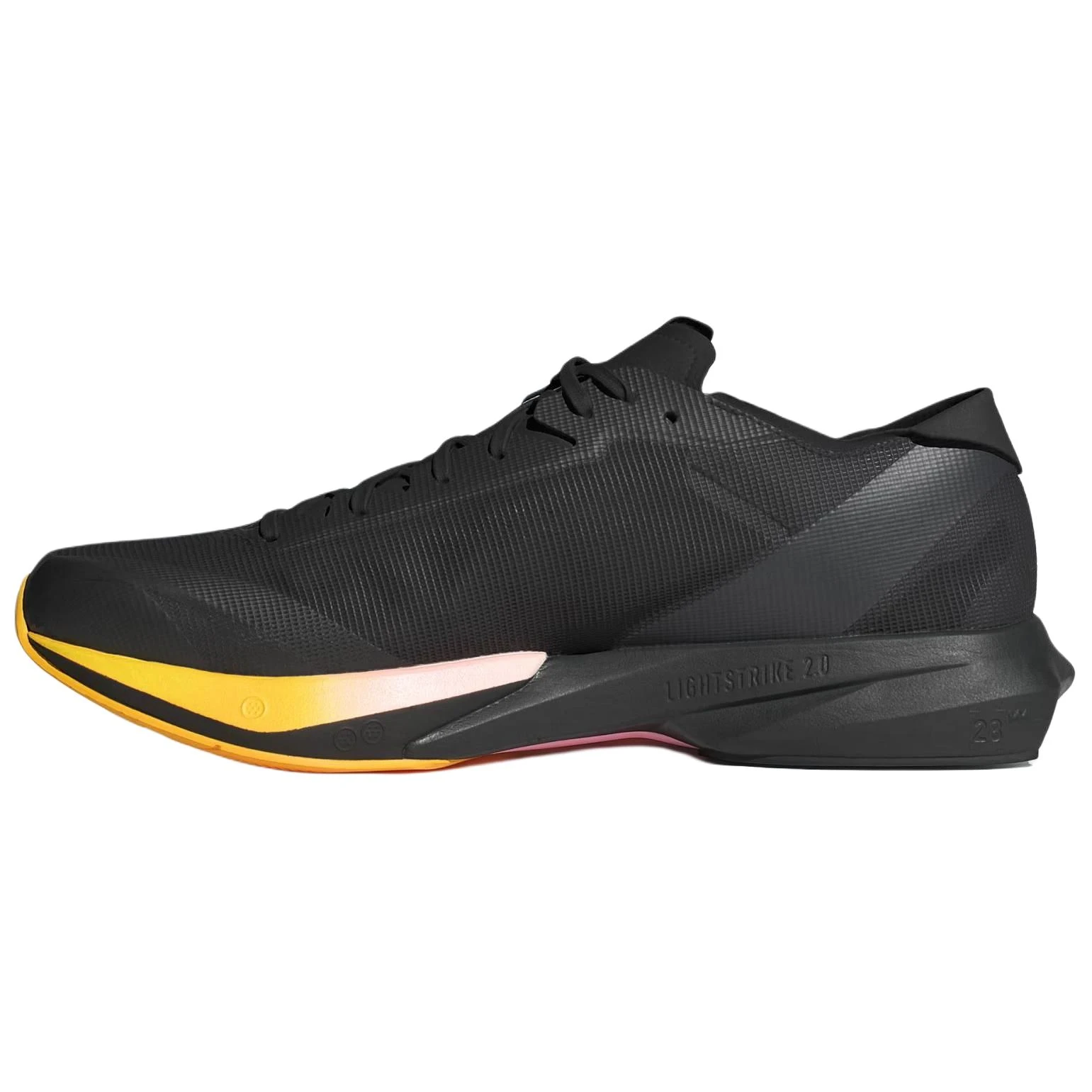 商品[国内直发] Adidas|adidas Adizero Adios 8 稳定舒适 低帮跑步鞋 男款 黑色,价格¥718,第3张图片详细描述