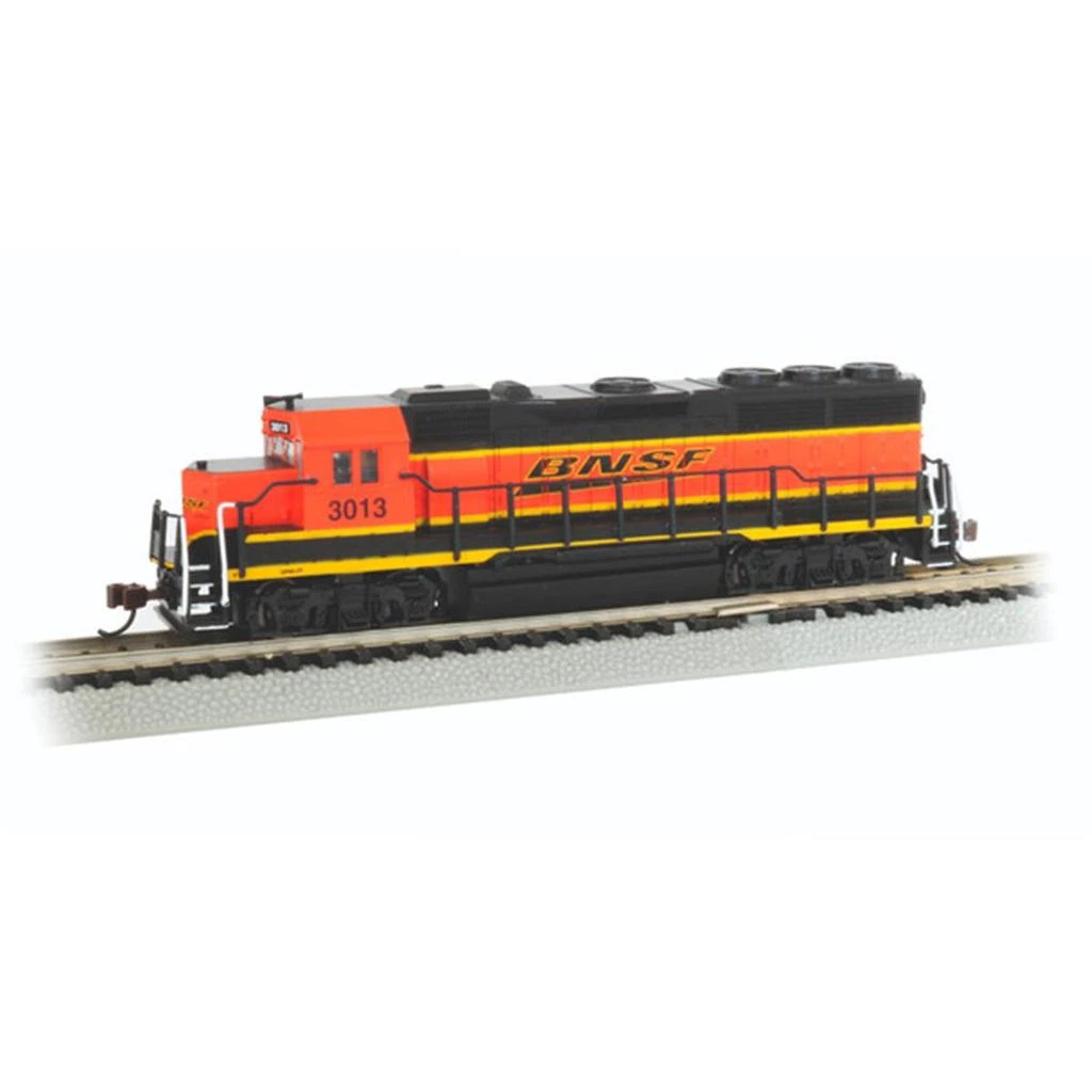 商品BACHMANN|Bachmann  N Scale BNSF EMD GP40 No.3013 Diesel Locomotive Orange,价格¥1611,第1张图片
