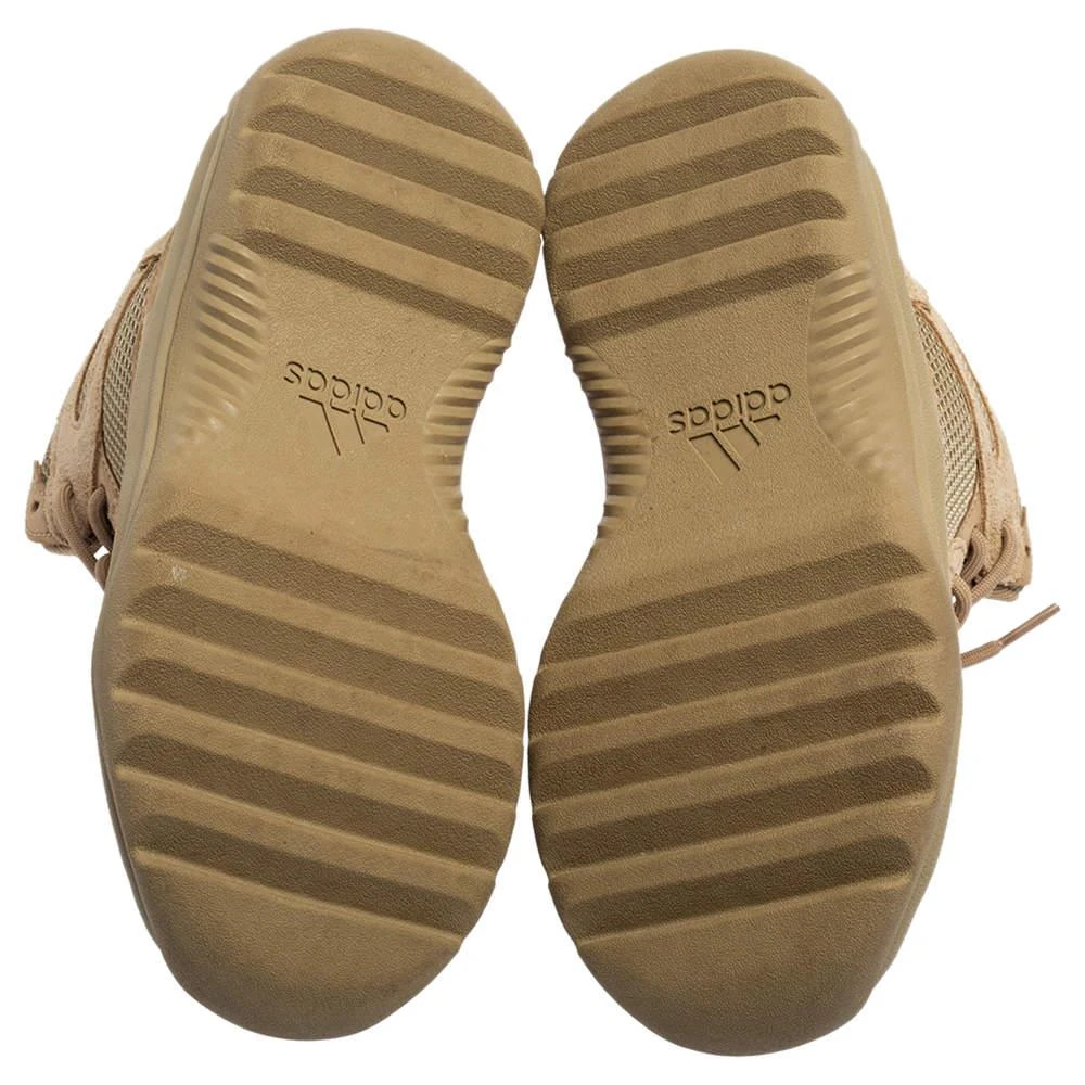 Yeezy x Addidas Brown Mesh and Suede Taupe Season 7 Desert Sneakers Size 40  商品