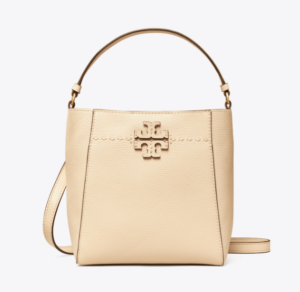 Tory Burch | 汤丽柏琦 TB McGraw Bucket 水桶包 单肩手提包 小号女款多色（香港仓发货） 2464.60元 商品图片