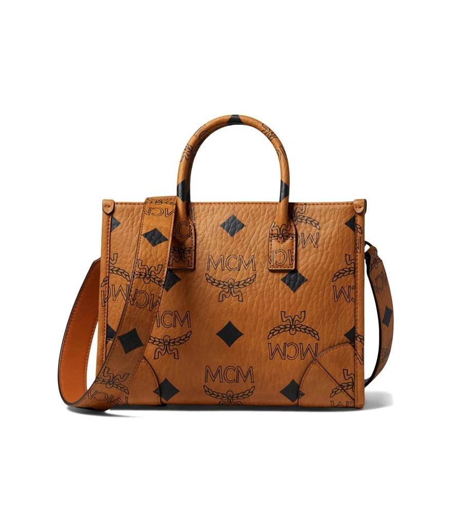 商品MCM|Munchen Maxi Monogrammed VI Tote Small,价格¥3811,第1张图片