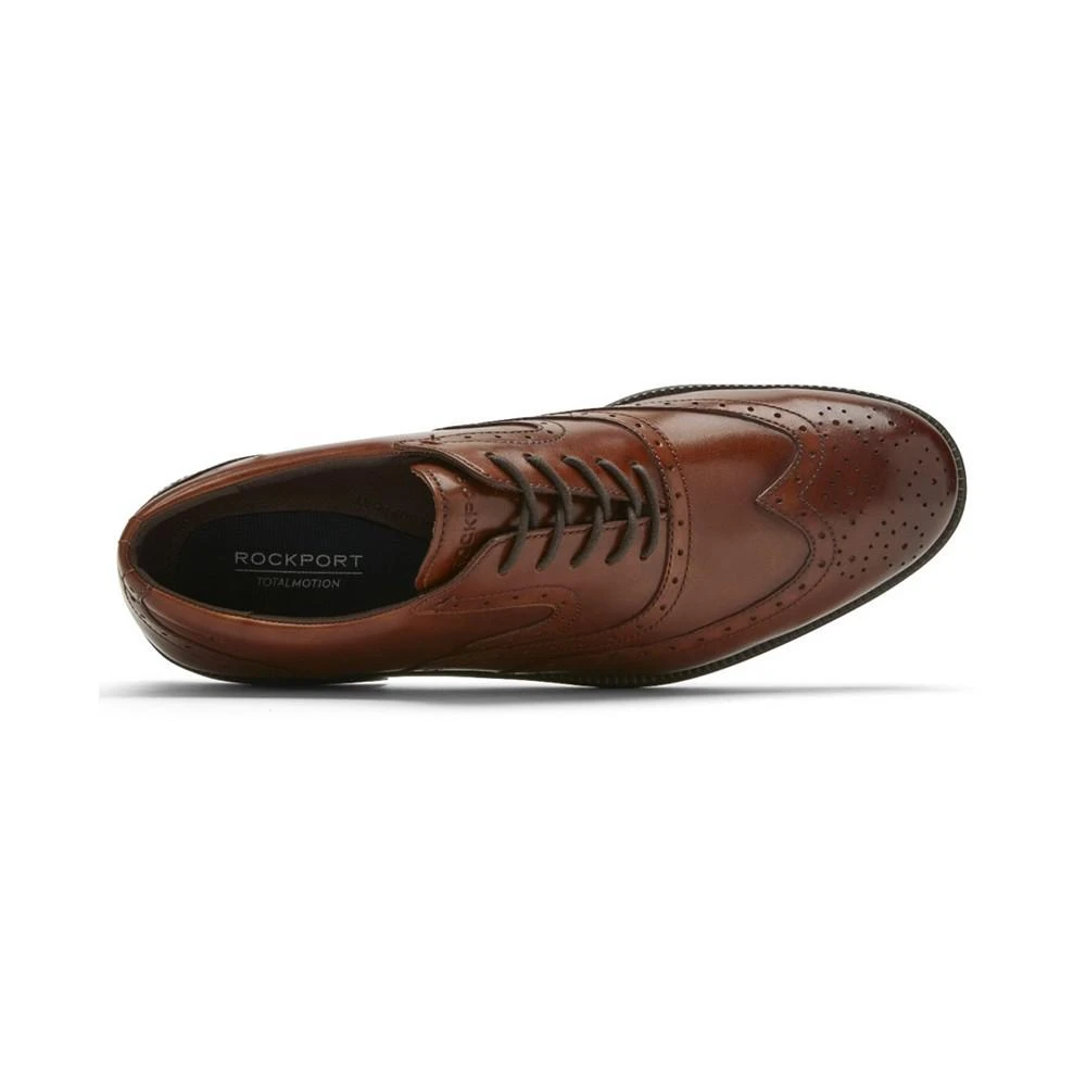 商品Rockport|Men's Total Motion Dress Sport Wingtip Shoes,价格¥719,第4张图片详细描述