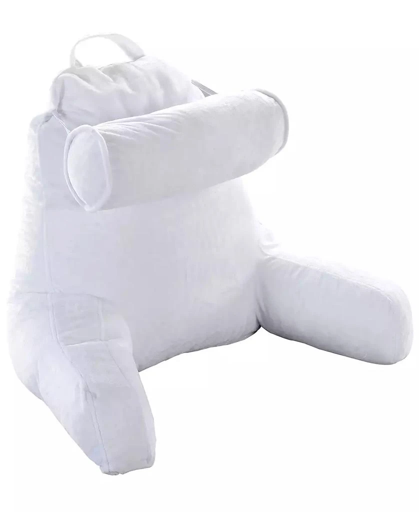 商品Cheer Collection|Shredded Memory Foam Large TV and Reading Pillow with Bolster, 15" x 24",价格¥1316,第1张图片