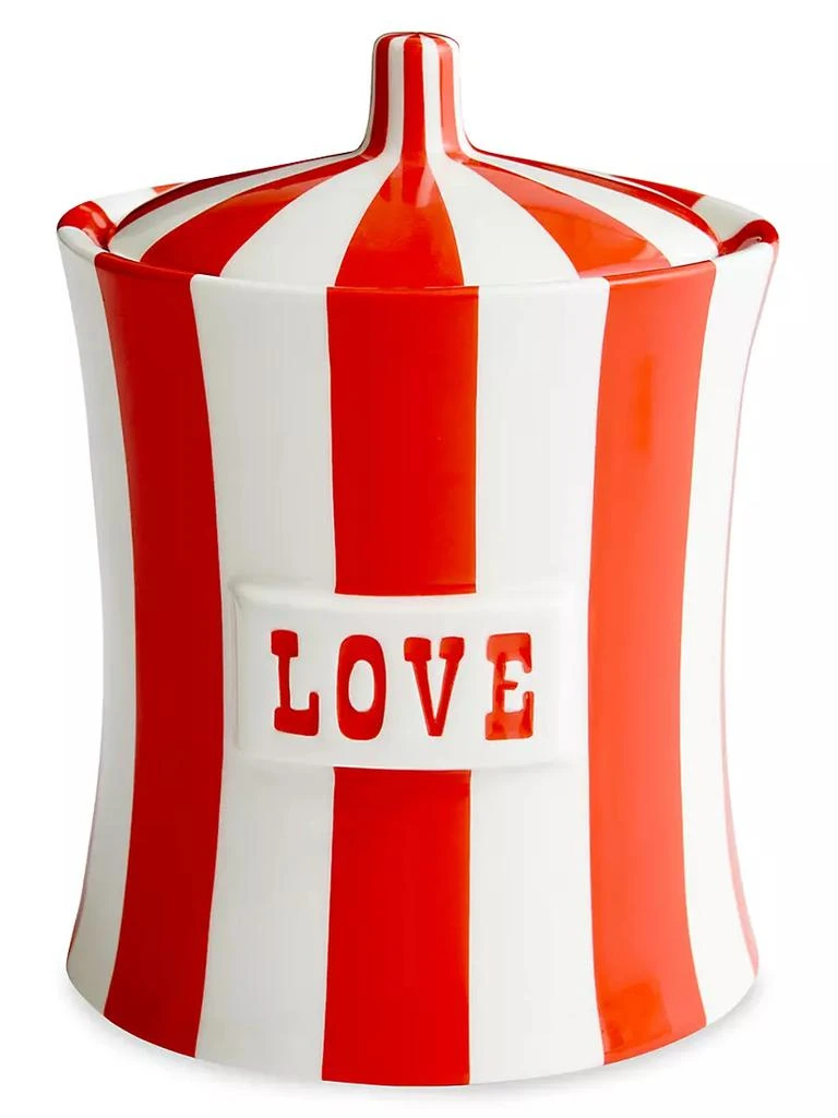 商品Jonathan Adler|Vice Stripe Love Canister,价格¥821,第1张图片