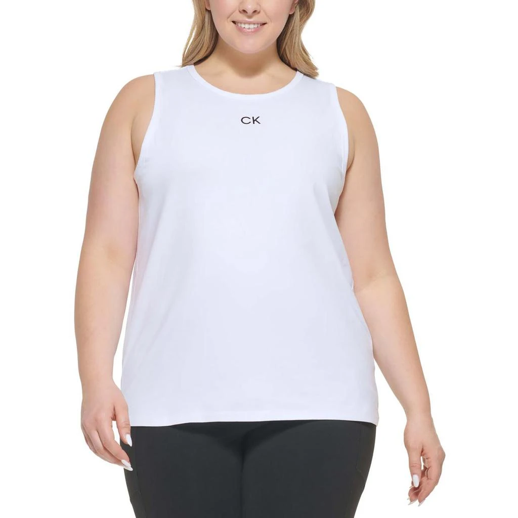 商品Calvin Klein|Calvin Klein Performance Womens Plus Fitness Workout Tank Top,价格¥46,第1张图片