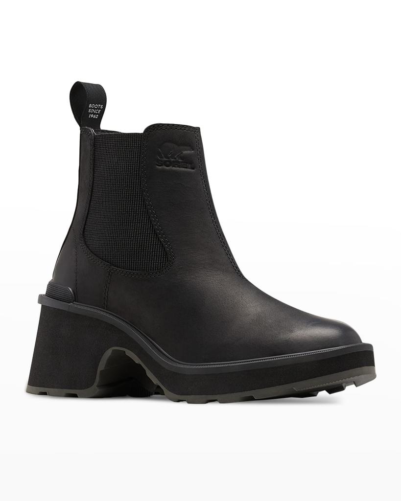 Hi-Line Leather Chelsea Boots商品第2张图片规格展示