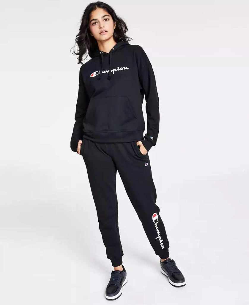 商品CHAMPION|Women's Drawstring Logo Fleece Jogger Sweatpants,价格¥228,第4张图片详细描述