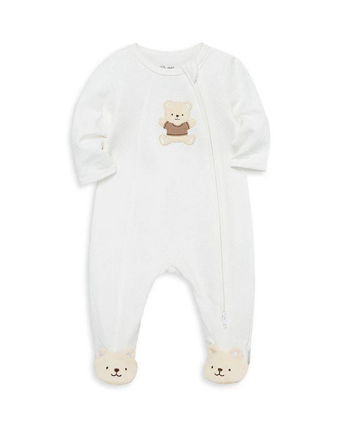 商品Little Me|Unisex Gentle Bear Footie - Baby,价格¥112,第3张图片详细描述