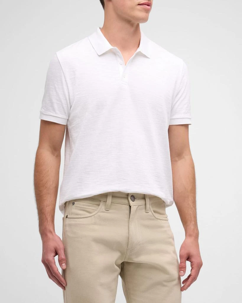 商品Vince|Classic Slub Cotton Polo Shirt,价格¥836,第5张图片详细描述