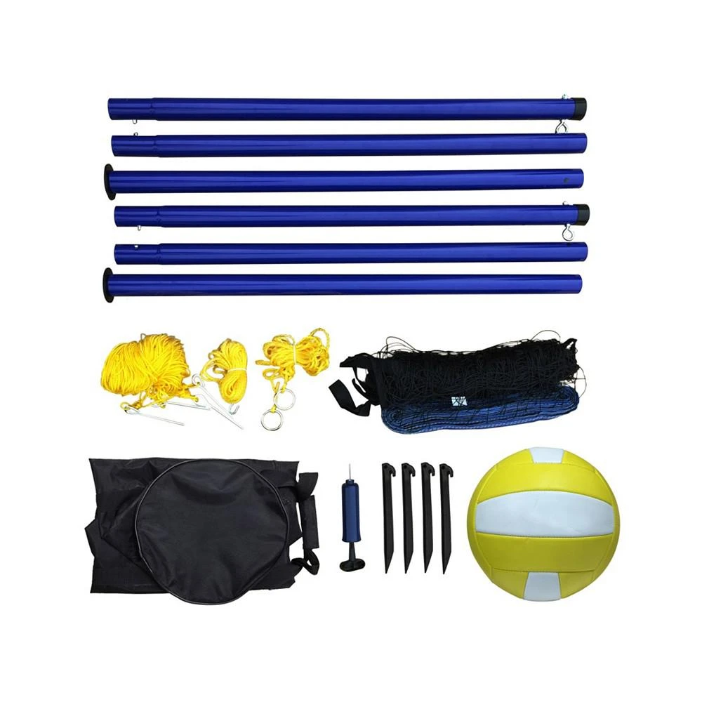 商品Hathaway|Portable Volleyball Net, Posts, Ball and Pump Set,价格¥1769,第3张图片详细描述