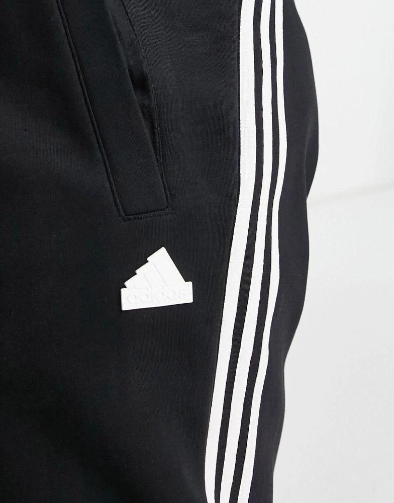 商品Adidas|adidas Sportswear Plus 3 stripes joggers in black,价格¥476,第2张图片详细描述