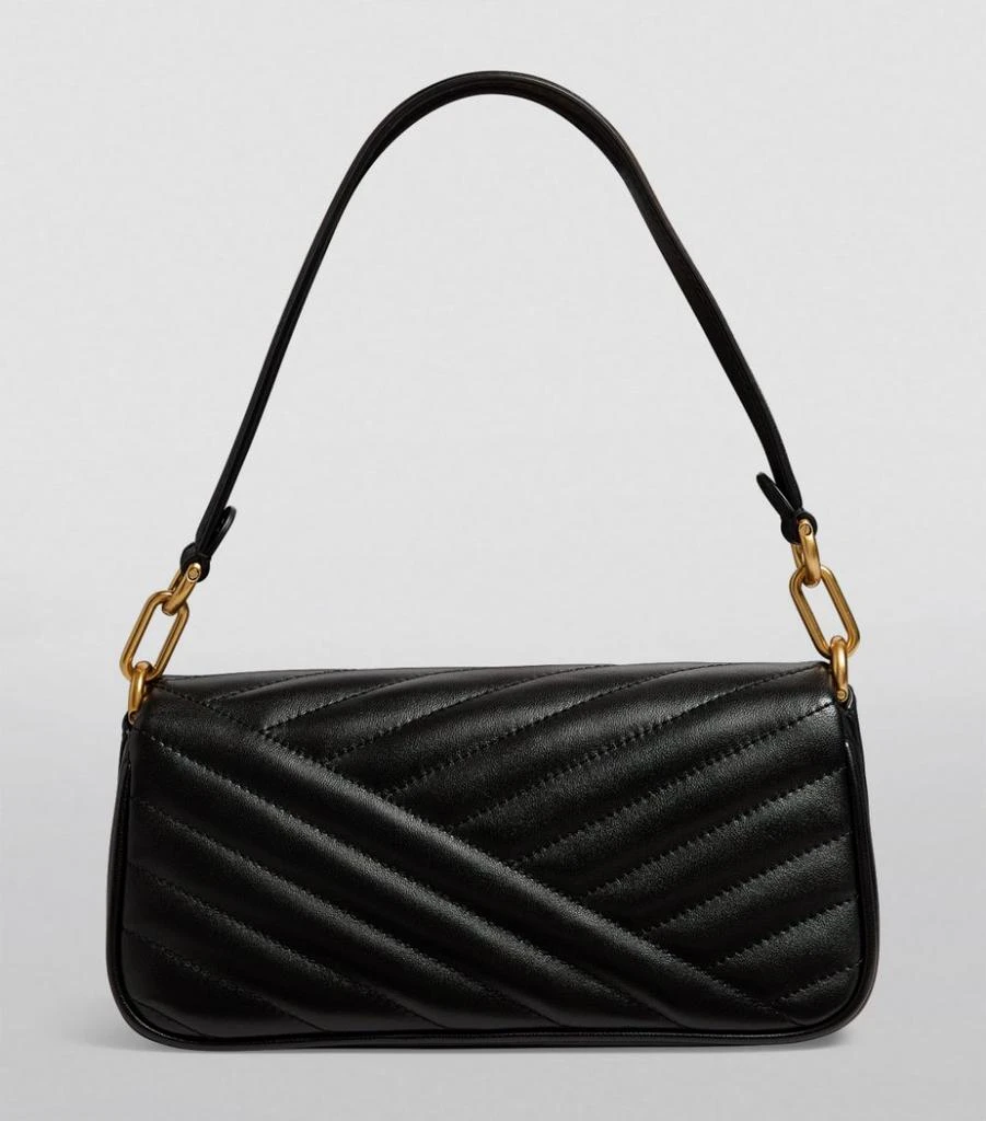 商品Tory Burch|Leather Kira Chevron Shoulder Bag,价格¥4625,第4张图片详细描述