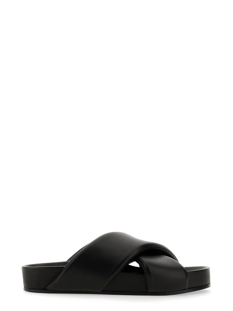 商品Jil Sander|Jil sander men's black other materials sandals,价格¥3656,第1张图片