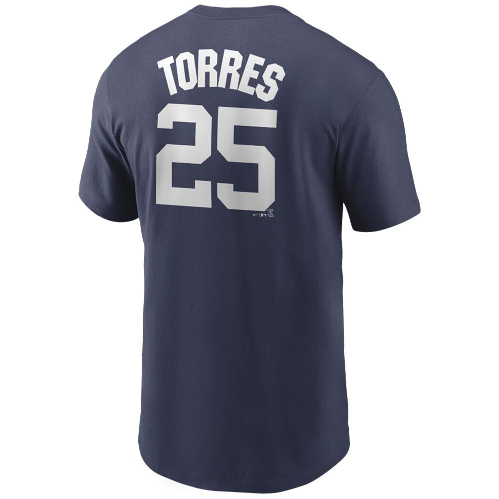 Men's Gleyber Torres New York Yankees Name and Number Player T-Shirt商品第1张图片规格展示