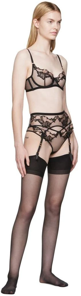 商品L'Agent by Agent Provocateur|Black Nylon Briefs,价格¥274,第4张图片详细描述