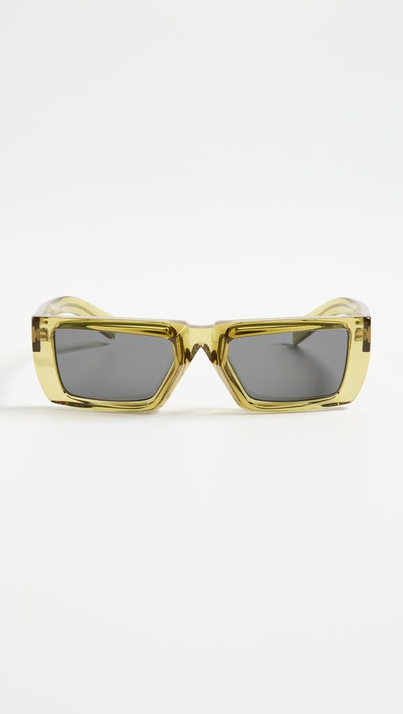 Prada 24YS Rectangle Runway Sunglasses商品第2张图片规格展示