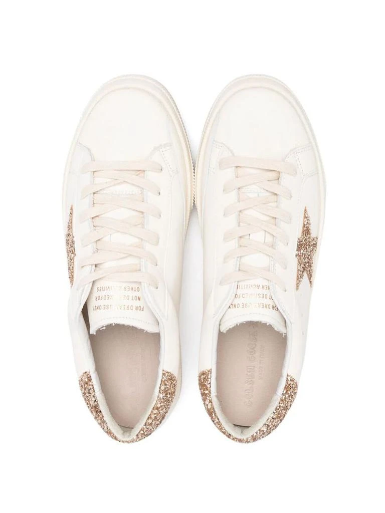 商品Golden Goose|May Nappa Upper Glitter Star And Heel,价格¥2164,第3张图片详细描述