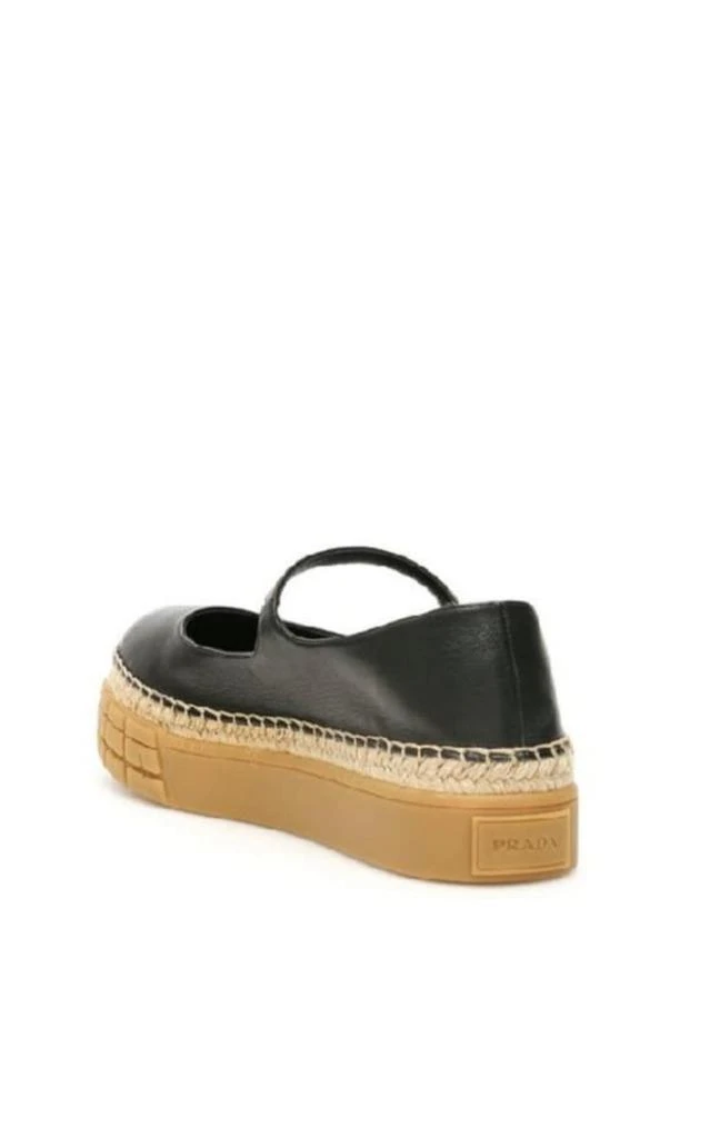 商品Prada|Platform Mary Janes Leather Shoes,价格¥6998,第3张图片详细描述