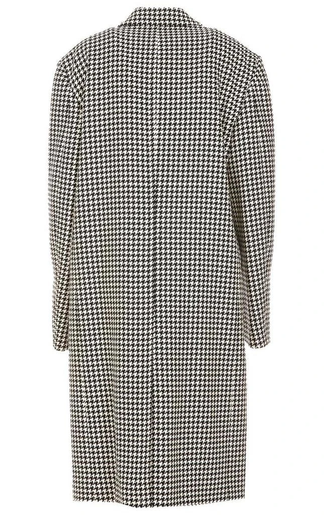 商品Alexander McQueen|Alexander McQueen Houndstooth Single-Breasted Coat,价格¥14199,第2张图片详细描述