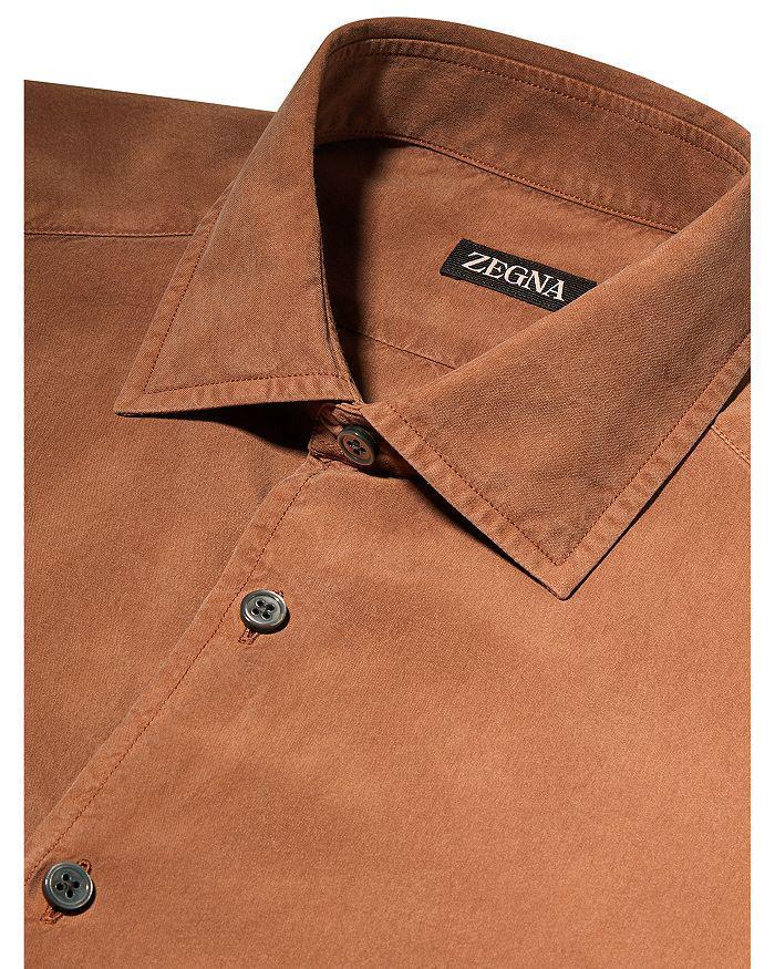 商品Zegna|Silk Garment Dyed Shirt,价格¥8244,第4张图片详细描述