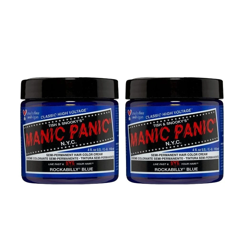 商品Manic Panic|ManicPanic mp染发膏 - 摇滚蓝 Rockabilly Blue (2x118ml),价格¥288,第1张图片