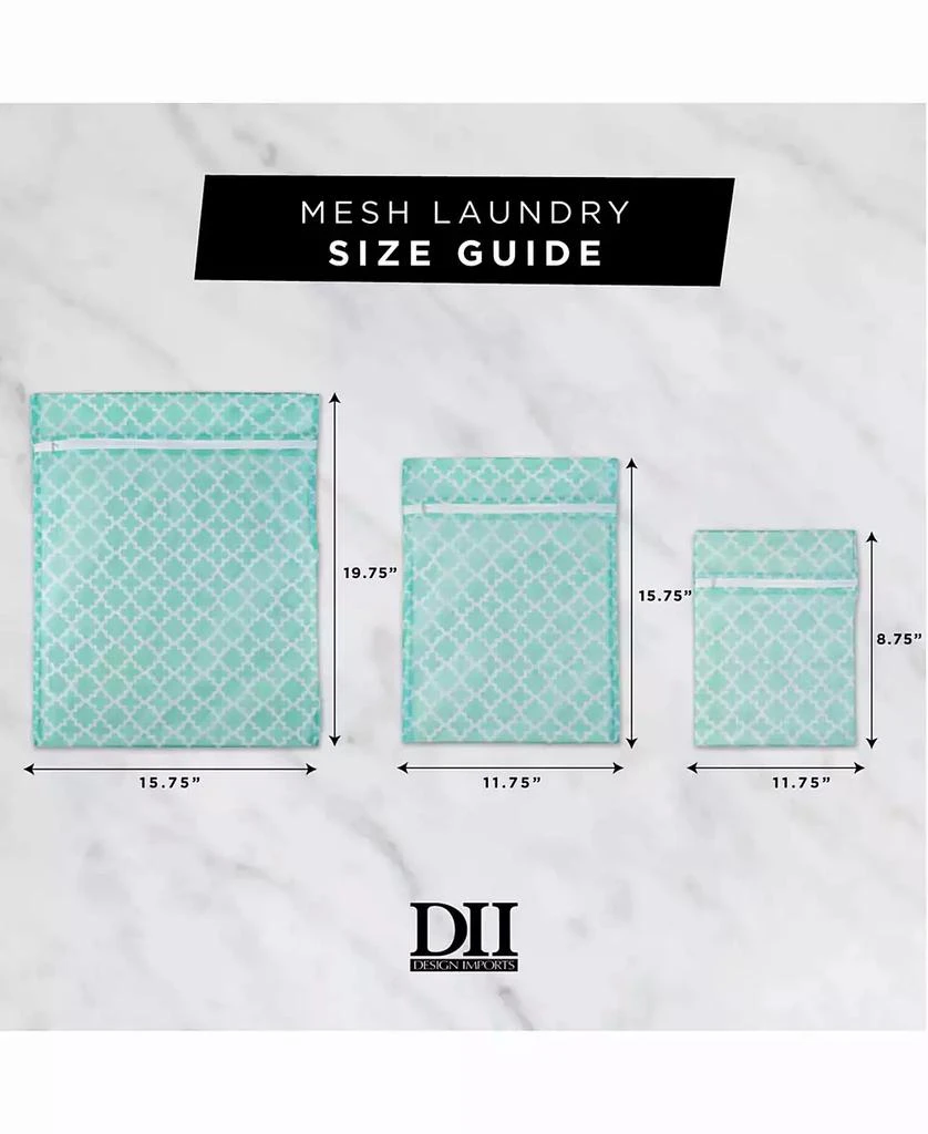 Lattice Set D Mesh Laundry Bag, Set of 6 商品