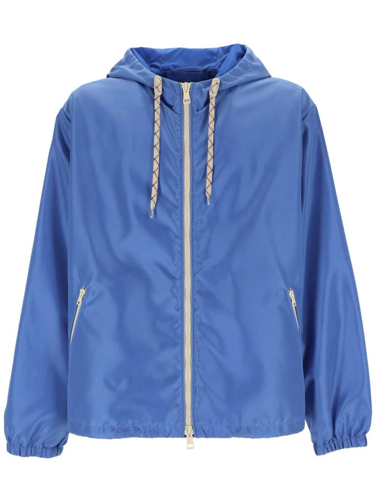 商品Gucci|Gucci Hooded Zip-Up Jacket,价格¥13644,第1张图片