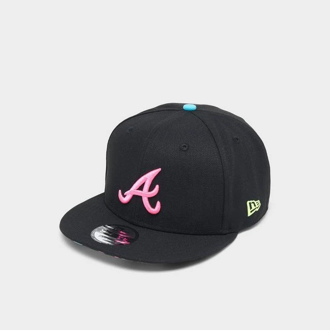 New Era MLB Atlanta Braves Psychedelic 9FIFTY Snapback Hat 商品