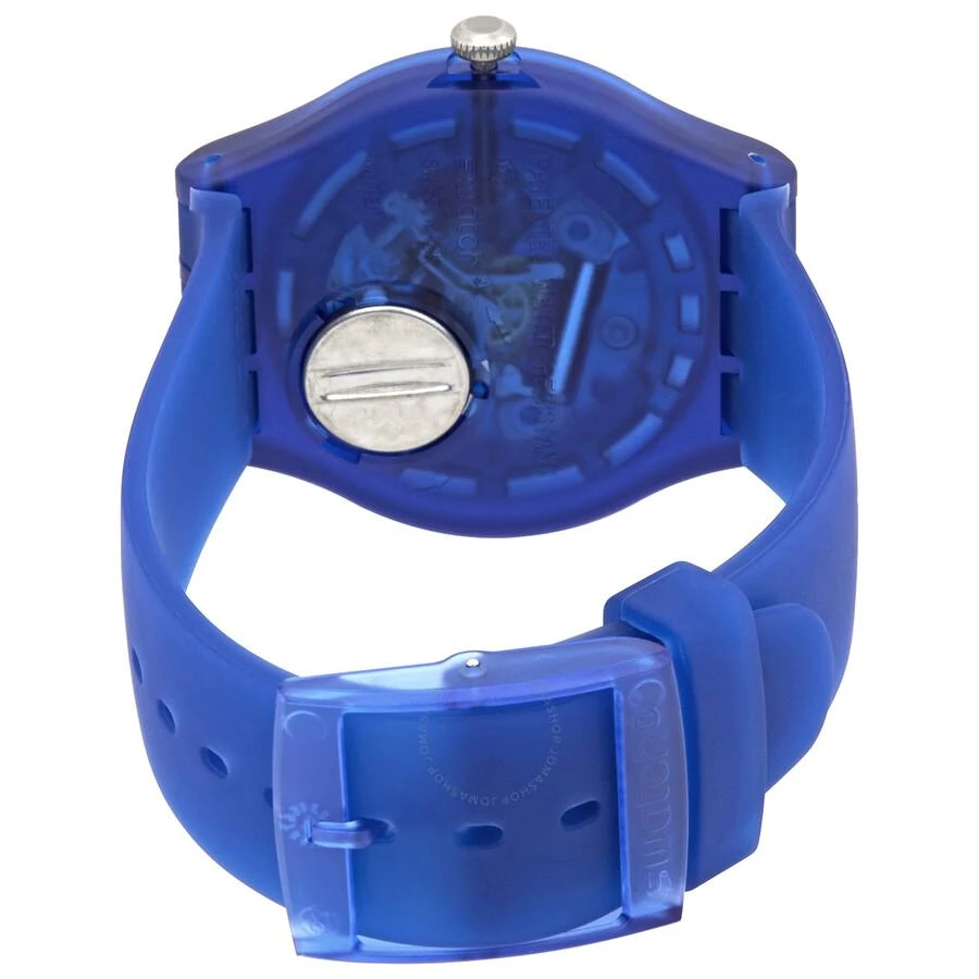 商品Swatch|Open Box - Swatch Blue Sirup Quartz BlueTranslucent Dial Men's Watch SUON142,价格¥413,第3张图片详细描述