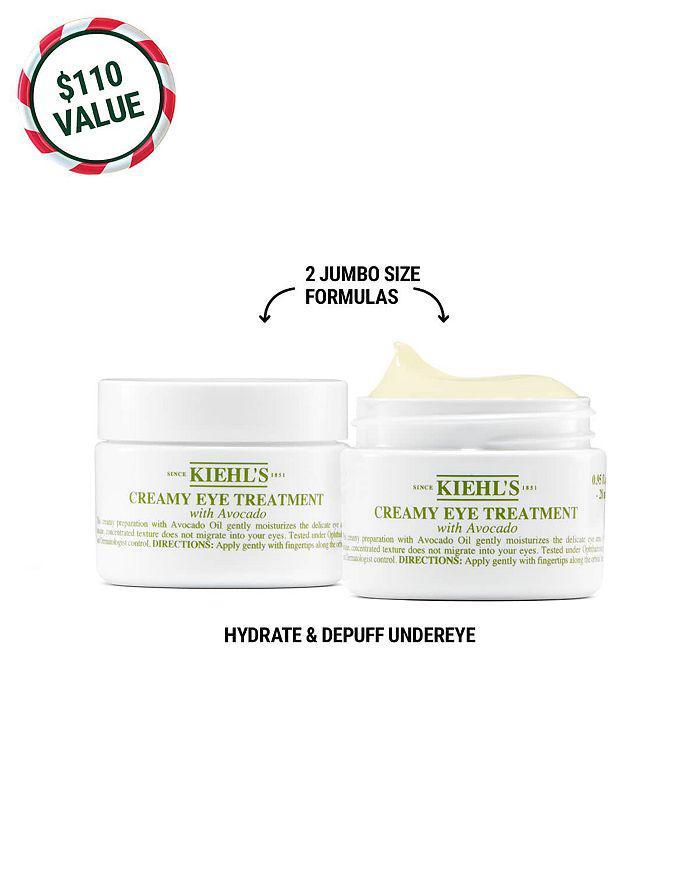 商品Kiehl's|Creamy Eye Treatment with Avocado Duo ($110 value),价格¥497,第4张图片详细描述