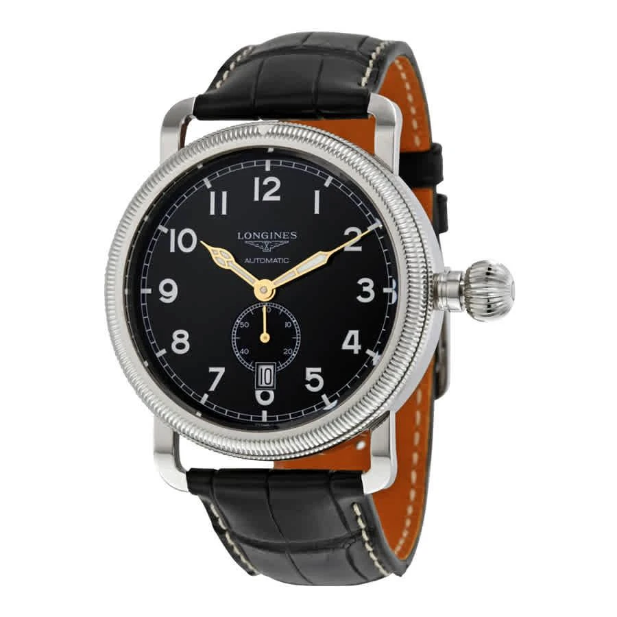 商品Longines|Longines Heritage Avigation Automatic Mens Watch L2.777.4.53.2,价格¥8074,第1张图片
