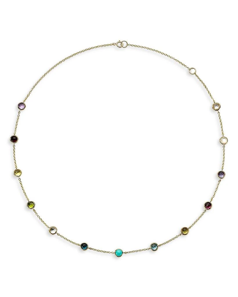 商品Ippolita|18K Yellow Gold Lollipop® Multi-Stone Collar Necklace, 16-18",价格¥14986,第1张图片详细描述