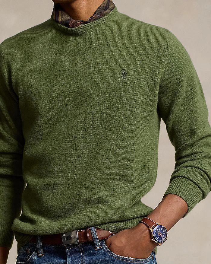 商品Ralph Lauren|Wool Regular Fit Crewneck Sweater,价格¥1474,第4张图片详细描述