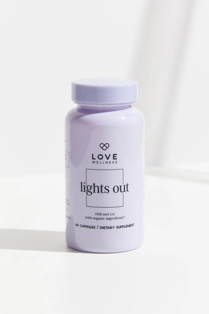 商品Love Wellness|Love Wellness Lights Out Capsules,价格¥188,第1张图片