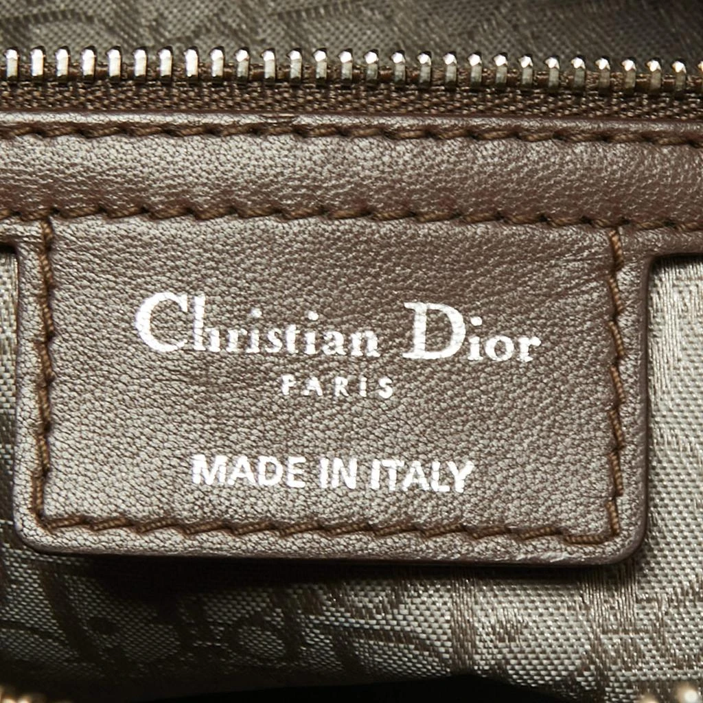Dior Brown Cannage Leather Large Lady Dior Tote 商品