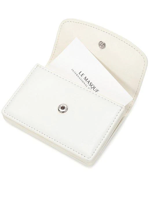 商品LE MASQUE|Palette Card Wallet_White,价格¥718,第3张图片详细描述
