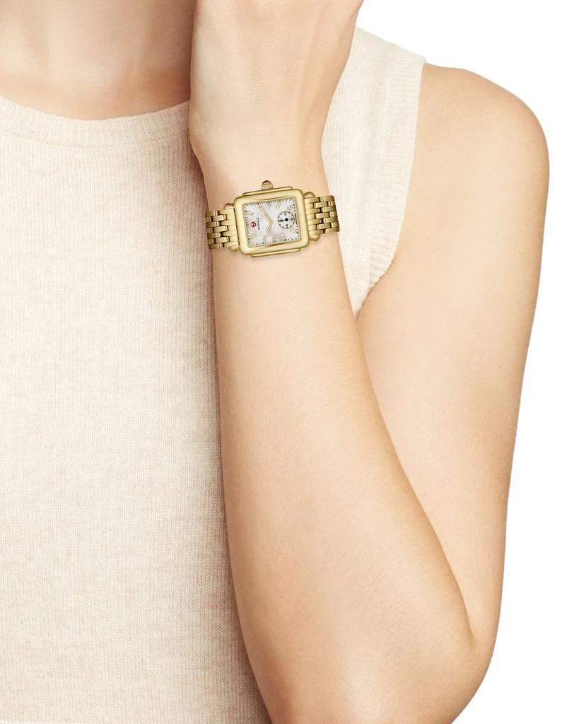 Deco Mid Gold Diamond Dial Watch, 29 x 31mm 商品